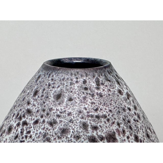 This high-quality studio ceramic art vase was handcrafted at the renown töpferhof römhild in thuringia, east germany (then...