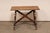 Brown 18th C. Italian Accent Table with X-Stretcher For Sale - Image 8 of 11