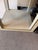 Cream Leather Covered End Tables, Set of 2 For Sale - Image 8 of 8