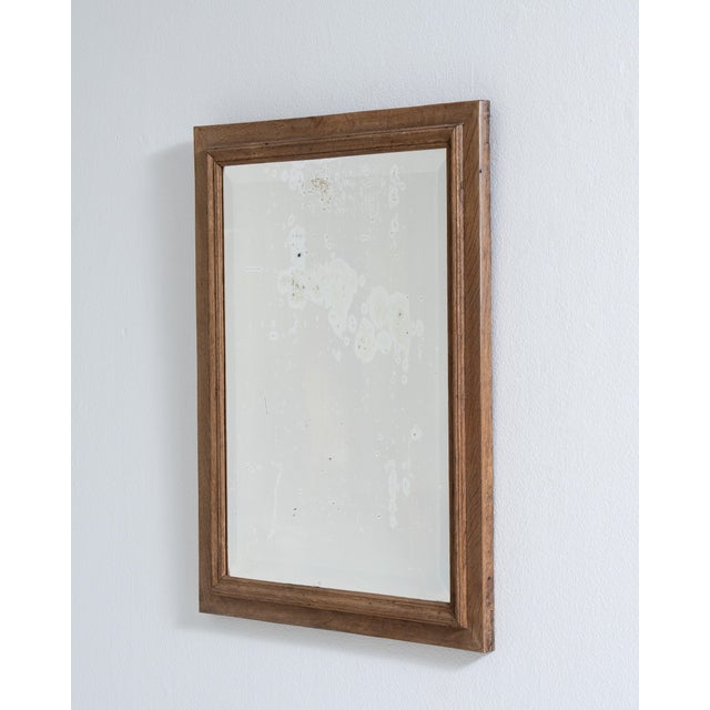 19th Century Oak Wall Mirror, Antique, France, 19th Century For Sale - Image 5 of 10