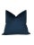 Navy Blue Velvet Pillow Cover For Sale