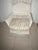 1980s 1980s Wicker Rattan Hollywood Regency Armchair With Cushion Henry Link Style Cottage For Sale - Image 5 of 7