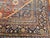 Antique Persian Mahal Sultanabad Rug, Hand-Knotted Wool, Geometric Pattern, Brick-Red & Navy, 10x15 For Sale - Image 16 of 18