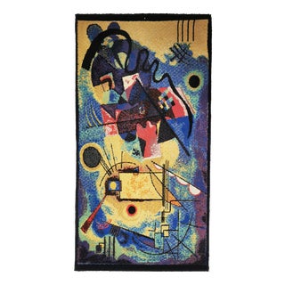 Vintage Rug with Composition by Wassily Kandinsky, Germany, 1980s For Sale