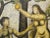 Paint Vintage "Adam and Eve" Original Oil Painting by Sam C.1970 For Sale - Image 7 of 12