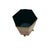 Late 20th Century Late 20th Century Waste Bin With Empress Design Chinoiserie Footed Container Vintage Oriental Decor For Sale - Image 5 of 6