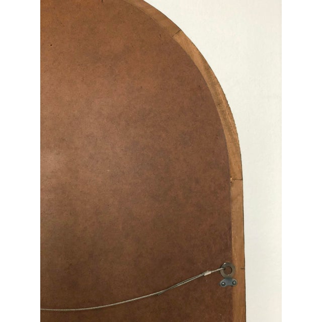 Large Vintage Venetian Brass Mirror – Gold Hollywood Regency, Spanish 1990s For Sale - Image 13 of 13