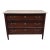 Late 18th Century French Louis XVI Walnut Marble Top Commode For Sale
