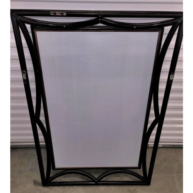 Brown Early 21st Century Bentwood Mirror Attributed to Laura Kirar for Baker Furniture For Sale - Image 8 of 10