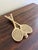 Vintage Cast Brass Double Tennis Racket Door Knocker For Sale - Image 4 of 8
