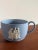 Sky Blue 1990s Wedgwood Japserware Christmas Teacups- A Pair For Sale - Image 8 of 11