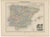 Late 19th Century Antique Map of Spain and Portugal by Migeon, 1880 For Sale - Image 5 of 5