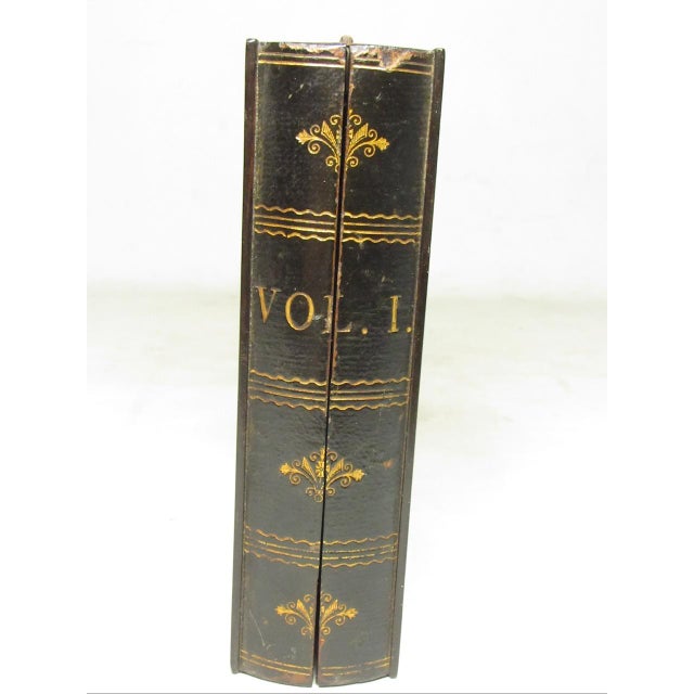 English Antique English Cribbage Board Book Box For Sale - Image 3 of 11