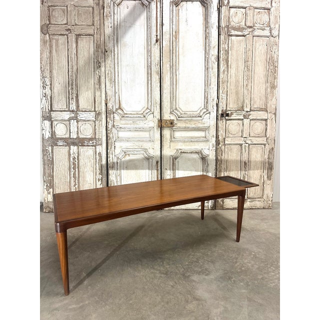 Teak Coffee Table attributed to J. Andersen, 1960 For Sale - Image 10 of 11