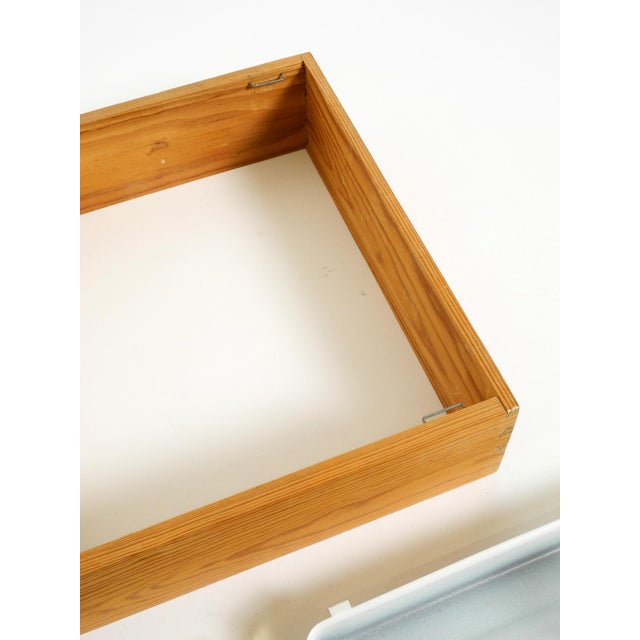 Square Ceiling Lamp in Pine Wood from Alda, Sweden, 1970s For Sale - Image 14 of 18