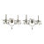 1900s Caldwell Crystal Sconces 2 Lights - a Pair For Sale