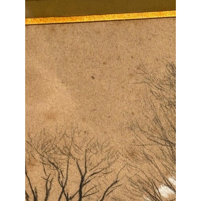 François Émile Michel, Large Drawing, 1828, Pencil For Sale - Image 7 of 11