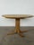 Danish Round Extendable Dining Table in Ash with Two Extension Leaves, 1970s For Sale - Image 6 of 11