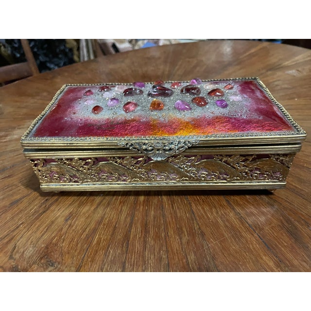 Jewelry Box by Emaux & Laiton, 1950s For Sale - Image 14 of 14