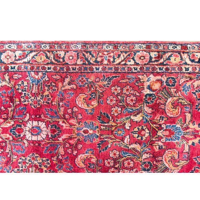 Early 20th Century Persian Sarouk Runner For Sale In Chicago - Image 6 of 16