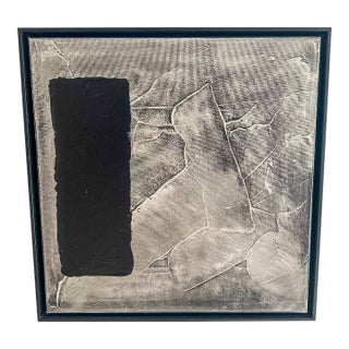Oil on Canvas, Black & White Series, Iris Dankner, New York, 2023 For Sale