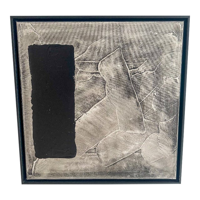 Oil on Canvas, Black & White Series, Iris Dankner, New York, 2023 For Sale