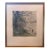 1930s Luigi Kasimir Hand-Colored Etching “Persenbeug on the Danube” Signed Austrian Landscape, Framed For Sale