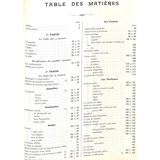"Methode De Coupe Du Tailleur De Paris" Darroux, A. For Sale - Image 9 of 11