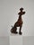 Hand-Carved Wooden Greyhound Statue, 20th Century For Sale - Image 3 of 16