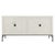2020s Modern White Wash Carved Sideboard Credenza For Sale - Image 5 of 7