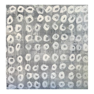 Sarah Trundle, Large Scale Abstract Painting, "Around We Go' For Sale