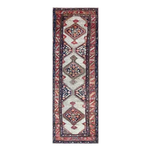 Antique Persian Serab/Serapi Runner, Camel Color, C-1880