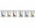 Details: -Vintage Set of 6 nautical sailboat shot glasses -A charming set of six vintage hand-painted shot glasses, each...