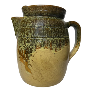 Attributed CC Cole Pottery Nc Lidded Coffee Pot, Mid-20th Century