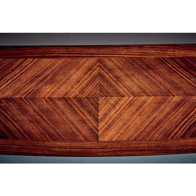 Vintage Console Table in Rosweood Veneer by Guglielmo Ulrich, Italy, 1940s For Sale - Image 12 of 13