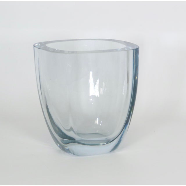 Transparent 1930s Glass Vase Designed by Asta Strömberg For Sale - Image 8 of 8