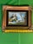 Small Winter Landscape Oil Painting, Stone Bridge and Birch, Signed, Framed For Sale - Image 4 of 5