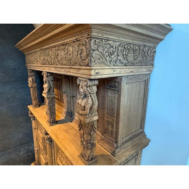 Antique Flemish Oak Cabinet, 1780 For Sale - Image 13 of 18