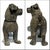 1940s Austrian Standing Terrier Dog Composition Lifesize Figural Sculpture For Sale - Image 4 of 12