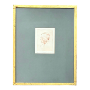 1940's Dry Point Print of Infamous Lawyer Harrison Tweed by Artist Harris B. Steinberg, Signed