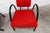 Red Sofa and Armchairs, 2001, Set of 3 For Sale - Image 4 of 18
