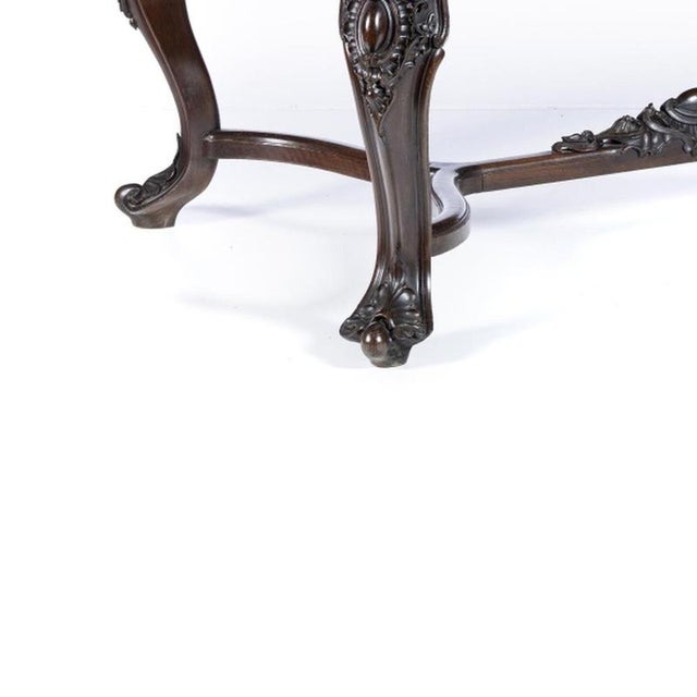 Dining Room Table; Made of Fine Wood. For Sale - Image 3 of 6