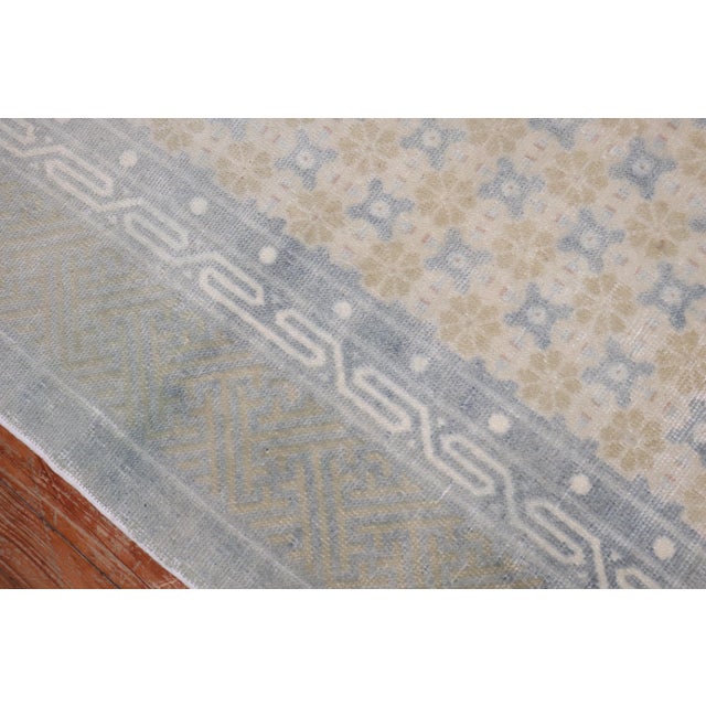 Mid-Century Modern Zabihi Collection Muted Antique Chinese Rug - 4'11" x 7'9" For Sale - Image 3 of 11