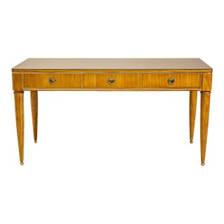 Art Deco Desk, Probably Italy, 1940s For Sale