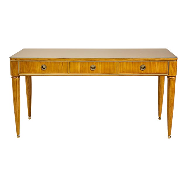 Art Deco Desk, Probably Italy, 1940s For Sale