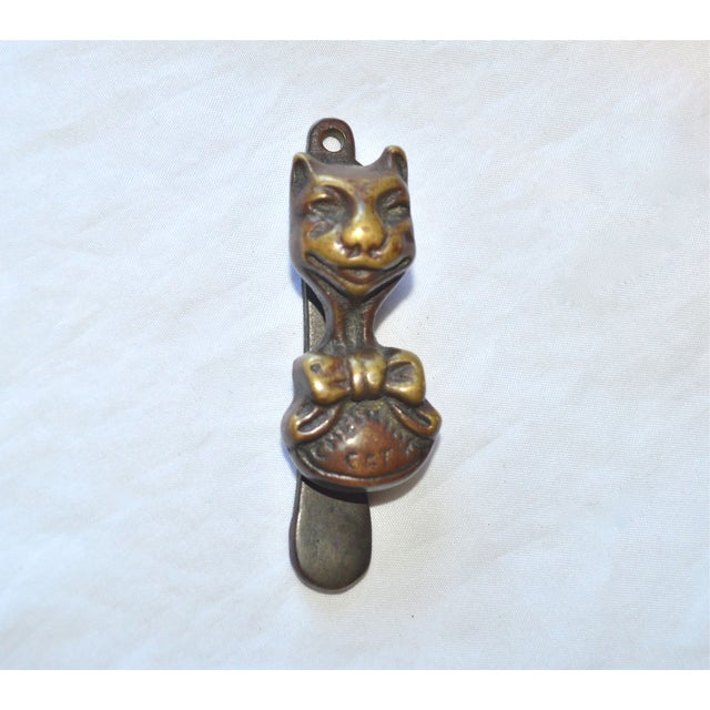 Brass Cheshire Cat Door Knocker Chairish