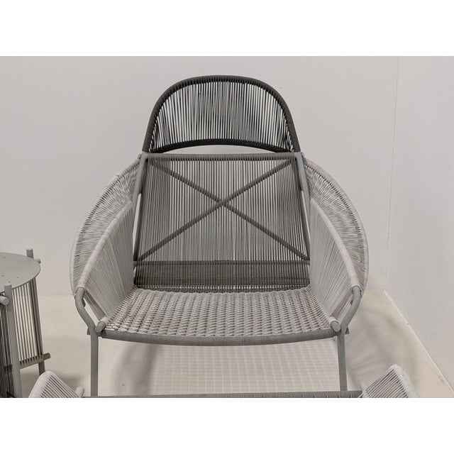 Traveler Outdoor Set in Rope from Roche Bobois, Set of 5 For Sale - Image 15 of 18
