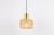 1970s Large Amber Bubble Glass Pendant by Helena Tynell for Limburg, 1970s For Sale - Image 5 of 9
