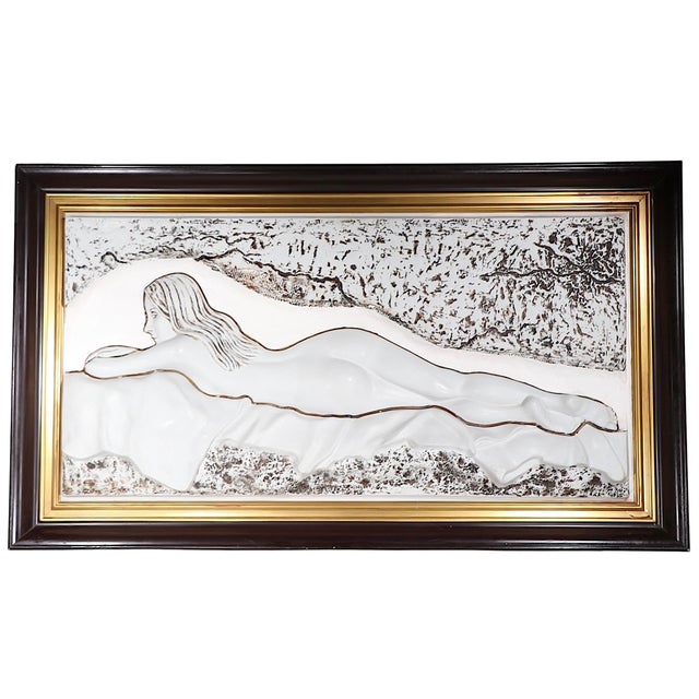 Mid 20th Century Plaster Relief Nude Study Poss. By Bill Mack For Sale - Image 12 of 17
