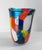 Mid-Century Modern Mid-Century Modern Italian Murano Glass Colorful Patchwork Vase For Sale - Image 3 of 11